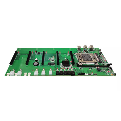 X99 VGA 5GPU PCIE 16X 5GPU Ethereum Madencilik Anakartı 1066/1333/1600MHz DDR3/DDR3L