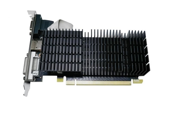 Toptan Bilgisayar Ekran Kartı Beyaz balık köpekbalığı R5 220 Grafik Kartı GPU 2GB DDR3 Oyun Masaüstü Bilgisayarları İçin