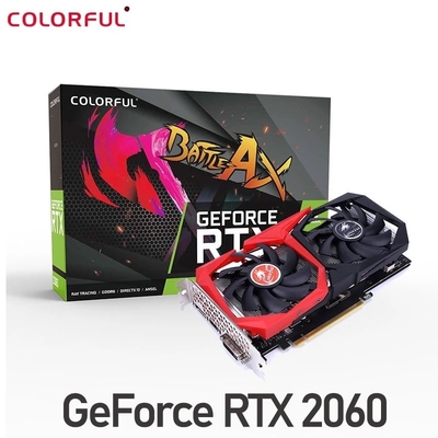 Renkli GeForce RTX 2060 Super GDDR6 Miner Grafik Kartı PCI Express X16 3.0