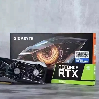 Yeni Orijinal Gigabyte GeForce RTX3050 oyun oc8G Magic Eagle oyun grafik kartı stokta üç fan RTX 3050