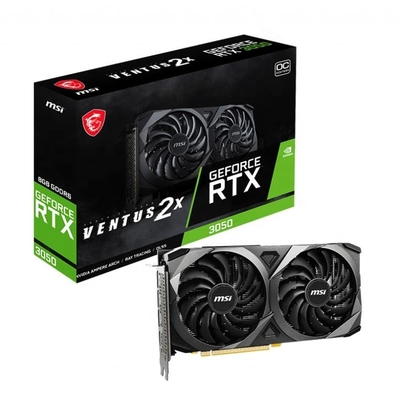Yeni MSI RTX 3050 GPU GeForce 3050 8GB GDDR6 rtx3050 PC Oyun Grafik Kartı